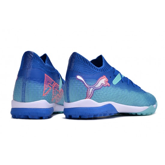 Mejor calidad  Puma Future 7 Ultimate TF Hombre Azul Zapatos De Futbol