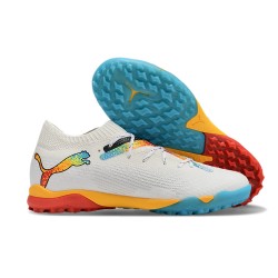 Puma Future 7 Ultimate TF Hombre Blanco Multi Zapatos De Futbol