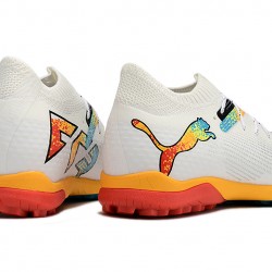 Puma Future 7 Ultimate TF Hombre Blanco Multi Zapatos De Futbol