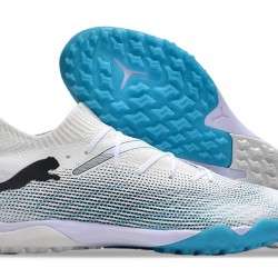 Puma Future 7 Ultimate TF Blanco Azul Hombre Zapatos De Futbol