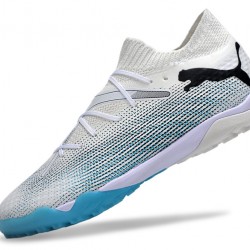 Puma Future 7 Ultimate TF Blanco Azul Hombre Zapatos De Futbol
