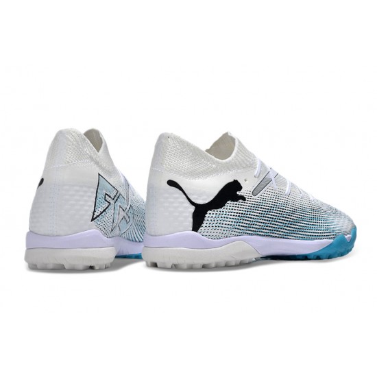 Comprar  Puma Future 7 Ultimate TF Blanco Azul Hombre Zapatos De Futbol