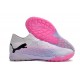 Calidad superior  Puma Future 7 Ultimate TF Blanco Rosa Hombre Zapatos De Futbol