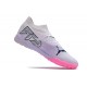 Calidad superior  Puma Future 7 Ultimate TF Blanco Rosa Hombre Zapatos De Futbol