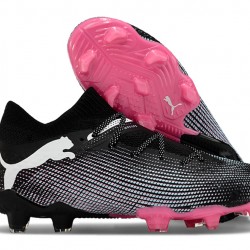 Puma Future FG Negro Gris Hombre Zapatos De Futbol