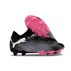 Puma Future FG Negro Gris Hombre Zapatos De Futbol