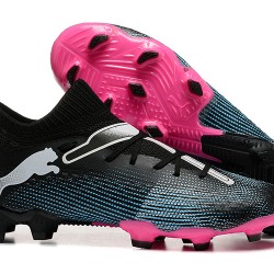 Puma Future FG Hombre Negro Rosa Zapatos De Futbol