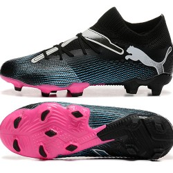 Puma Future FG Hombre Negro Rosa Zapatos De Futbol