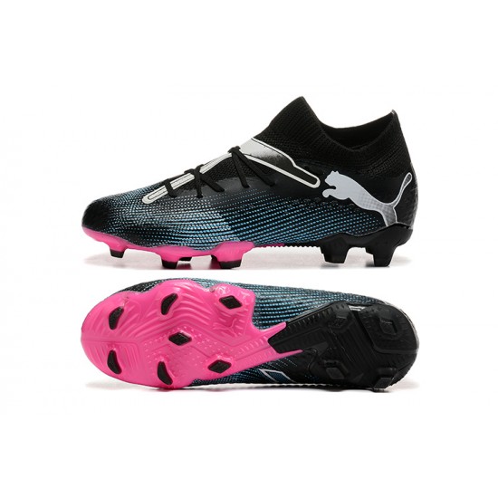 Tienda  Puma Future FG Hombre Negro Rosa Zapatos De Futbol