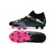 Tienda  Puma Future FG Hombre Negro Rosa Zapatos De Futbol