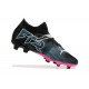 Tienda  Puma Future FG Hombre Negro Rosa Zapatos De Futbol