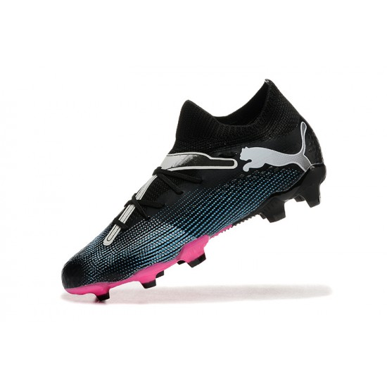Tienda  Puma Future FG Hombre Negro Rosa Zapatos De Futbol
