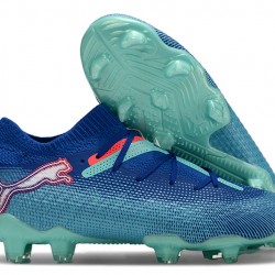 Puma Future FG Hombre Azul Zapatos De Futbol