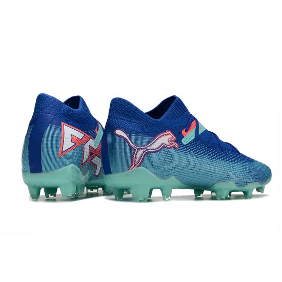 Tienda  Puma Future FG Hombre Azul Zapatos De Futbol