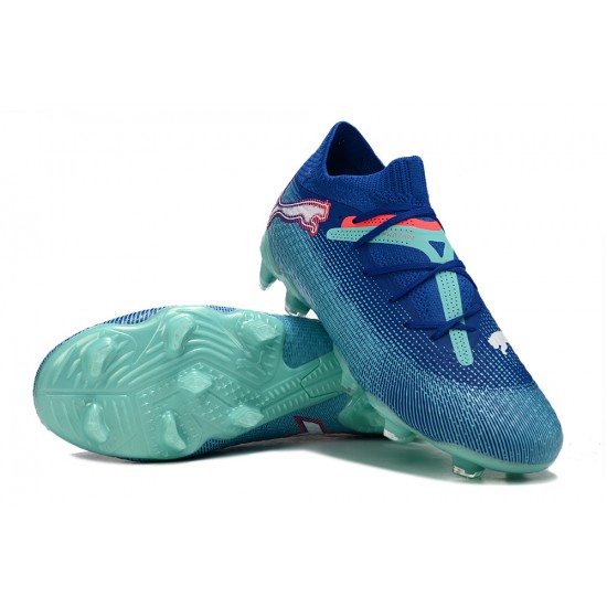 Tienda  Puma Future FG Hombre Azul Zapatos De Futbol