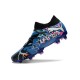 Mejor calidad  Puma Future FG Hombre Rosa Azul Zapatos De Futbol