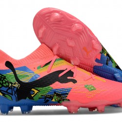 Puma Future FG Hombre Rojo Azul Zapatos De Futbol