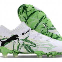 Puma Future FG Hombre Blanco Verde Zapatos De Futbol