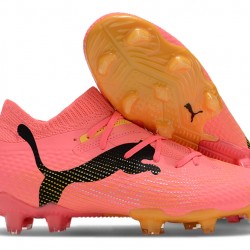 Puma Future FG Rosa Negro Hombre Zapatos De Futbol