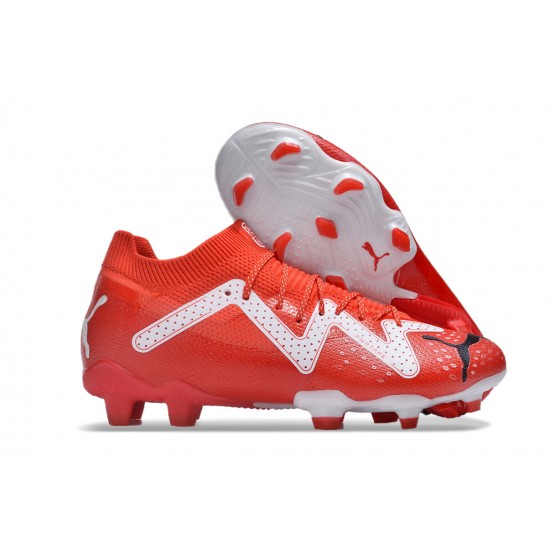 Comprar  Puma Future FG Rojo Blanco Hombre Zapatos De Futbol