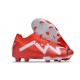 Comprar  Puma Future FG Rojo Blanco Hombre Zapatos De Futbol