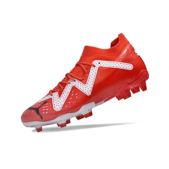 Comprar  Puma Future FG Rojo Blanco Hombre Zapatos De Futbol