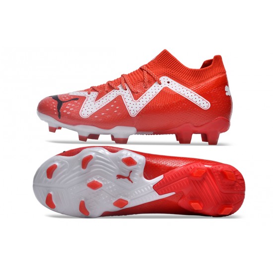 Comprar  Puma Future FG Rojo Blanco Hombre Zapatos De Futbol