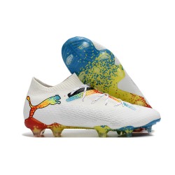 Puma Future FG Blanco Multi Hombre Zapatos De Futbol
