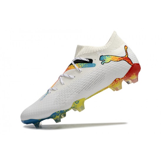 Descubrir  Puma Future FG Blanco Multi Hombre Zapatos De Futbol