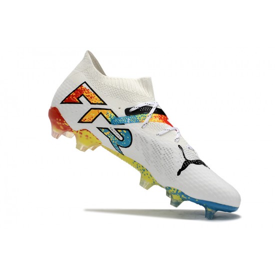 Descubrir  Puma Future FG Blanco Multi Hombre Zapatos De Futbol
