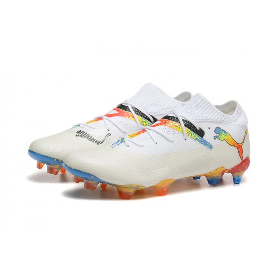 Comprar ahora  Puma Future FG Blanco Naranja Hombre Zapatos De Futbol