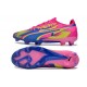 Calidad superior  Puma Ultra Ultimate FG Hombre Rosa Azul Zapatos De Futbol