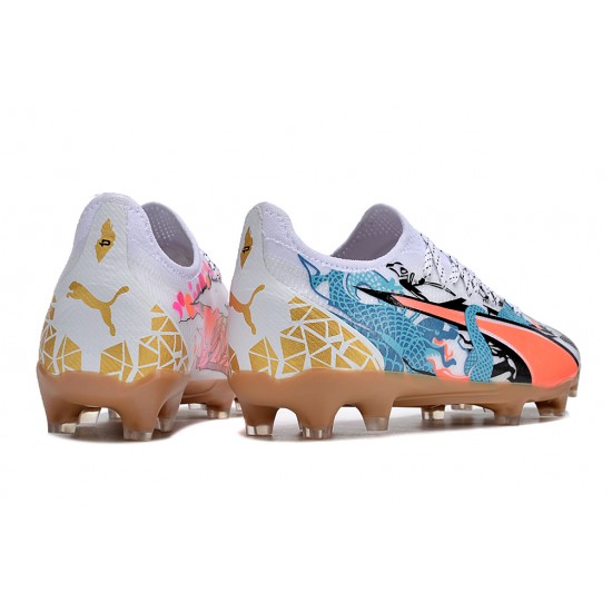 Comprar  Puma Ultra Ultimate FG Hombre Blanco Brown Zapatos De Futbol