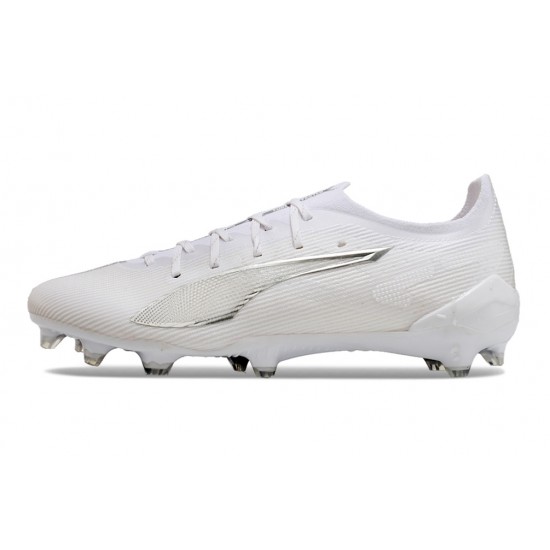 Tienda  Puma Ultra Ultimate FG Hombre Blanco Zapatos De Futbol
