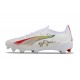 Descubrir  Puma Ultra Ultimate FG Hombre Blanco y Oro Zapatos De Futbol