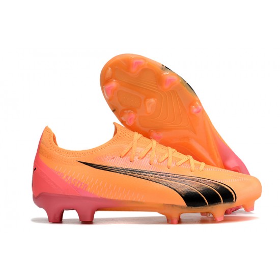Comprar ahora  Puma Ultra Ultimate FG Naranja Negro Hombre Zapatos De Futbol