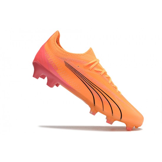Comprar ahora  Puma Ultra Ultimate FG Naranja Negro Hombre Zapatos De Futbol