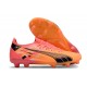 Tienda  Puma Ultra Ultimate FG Naranja Rosa Hombre Zapatos De Futbol