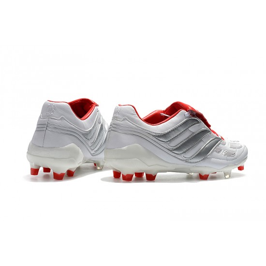 Comprar ahora  Botas de fútbol Adidas Predator Precision FG X Beckham 25th Anniversaire Blanco Plata