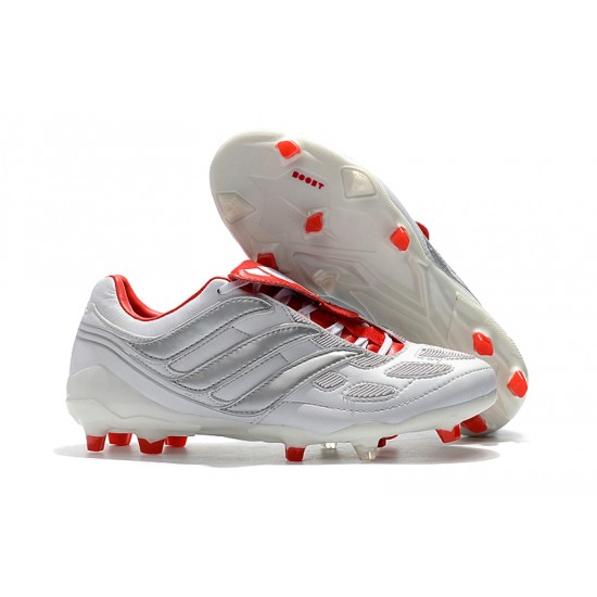 Comprar ahora  Botas de fútbol Adidas Predator Precision FG X Beckham 25th Anniversaire Blanco Plata