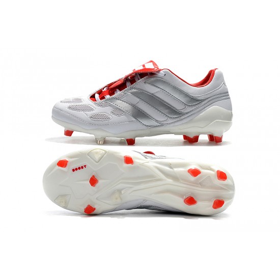 Comprar ahora  Botas de fútbol Adidas Predator Precision FG X Beckham 25th Anniversaire Blanco Plata